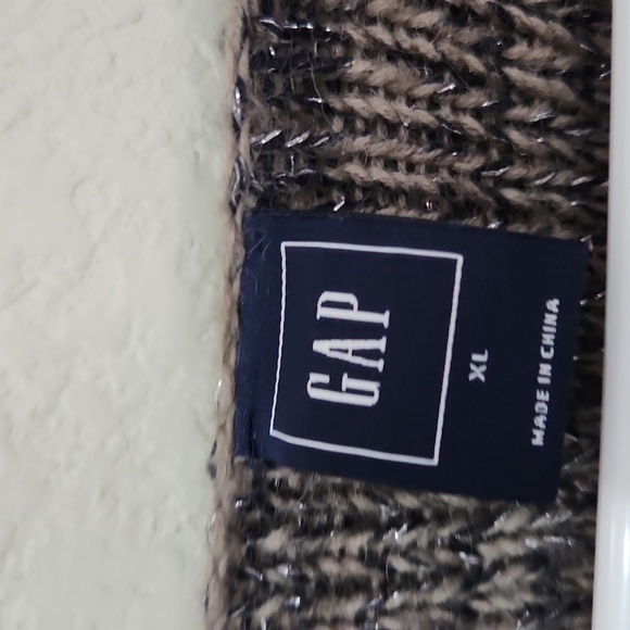 Gap womens sweater wool blend knit size XL FLAW HOLE - Picture 2 of 11